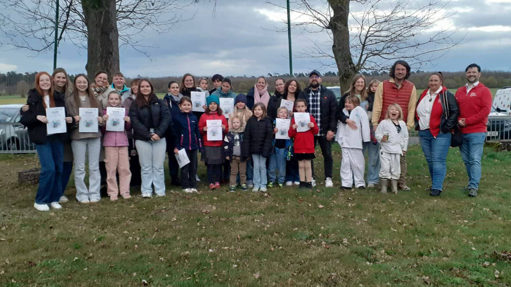 Auszeichnung Fastnachtszug Gruppenfoto