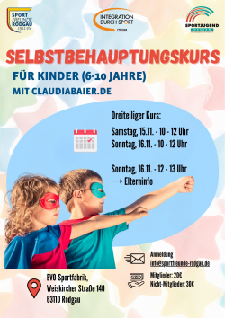 Selbstbehauptungskurs für Kinder