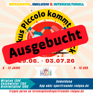 Zirkus Piccolo kommt zurück!