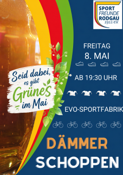 Dämmerschoppen am Freitag, 08. Mai