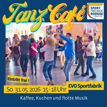 Nächstes Tanz-Café am 31. Mai 2026
