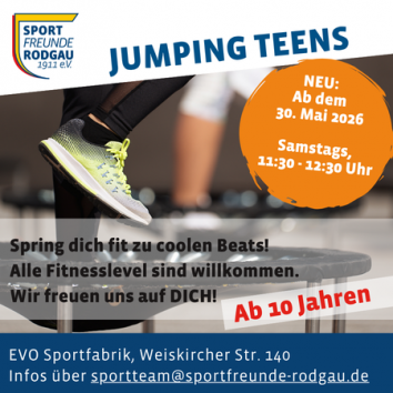 Jumping-Teens: Bewegung, Musik und ganz viel Spaß!