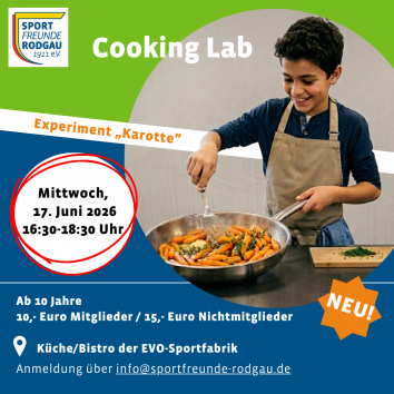 Cooking Lab - für junge Köche und Köchinnen