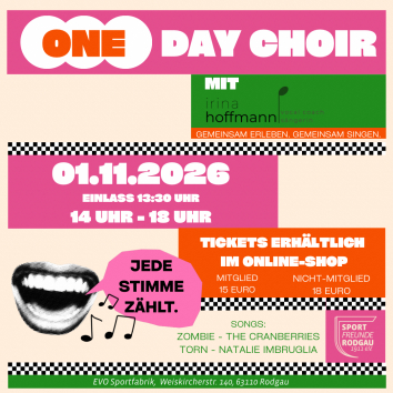 One Day Choir – Gemeinsam singen. Gemeinsam erleben.