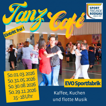 Tanz-Café im August