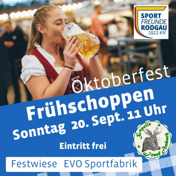 Gibt's eigentlich wieder einen Oktoberfest-Frühschoppen?