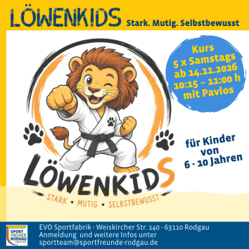 Löwenkids – stark, mutig und selbstbewusst durchs Leben